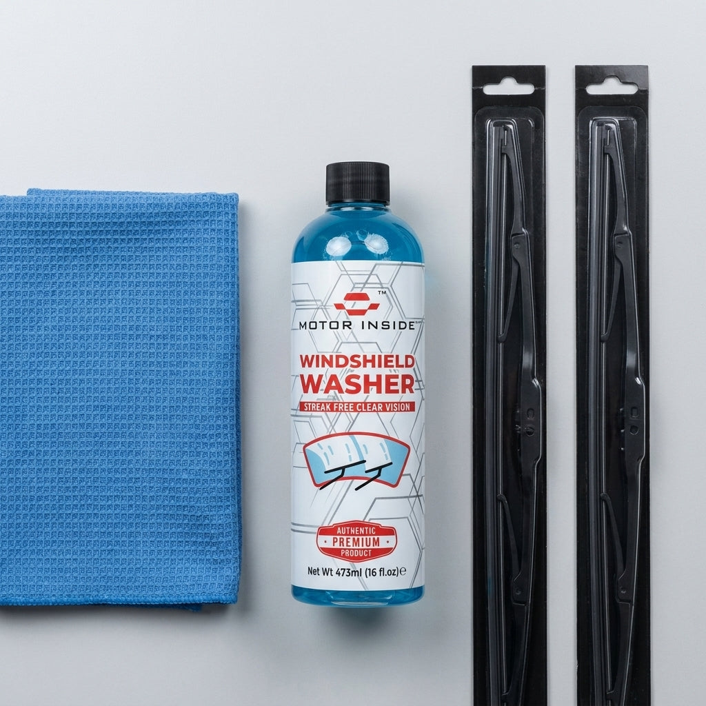 Motor Inside Windshield Washer – Advanced Streak-Free Fluid