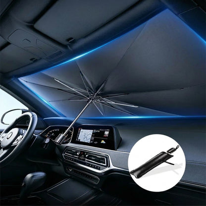 Car Windshield Sun Shade – Foldable UV & Heat Protector Visor