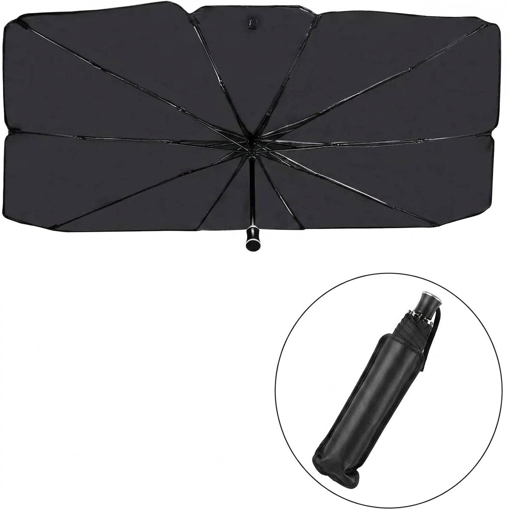 Car Windshield Sun Shade – Foldable UV & Heat Protector Visor