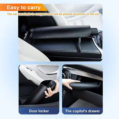 Car Windshield Sun Shade – Foldable UV & Heat Protector Visor